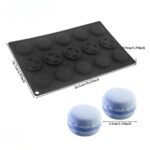 15 Cavity Macaron Silicone Baking Mold