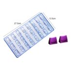 24 Cavity 3D Lady Bag Chocolate Polycarbonate Mould