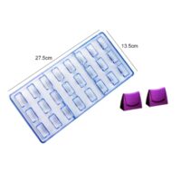 24 Cavity 3D Lady Bag Chocolate Polycarbonate Mould