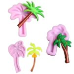 3 Pcs Coconut Tree Silicone Mold
