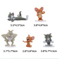 5 Pcs Tom & Jerry Cake Topper