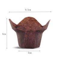 50 Pcs Set Petal Edge Muffin Cupcake Liner coffee (3)