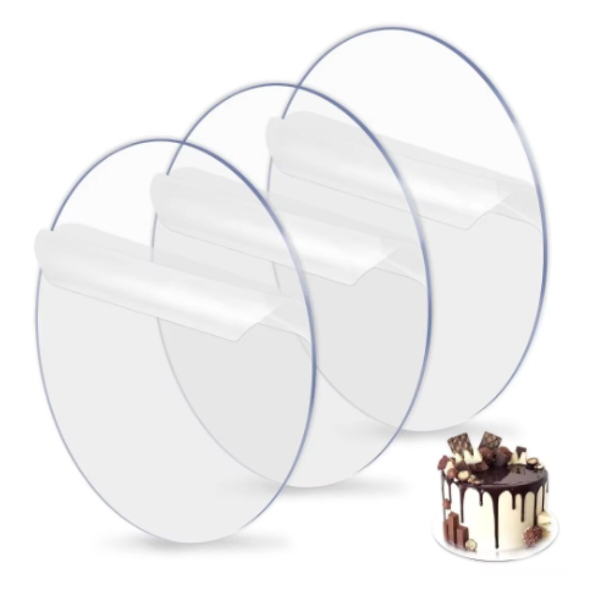 Acrylic Round Cake Board Acrylic Round Cake Board