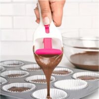 Cupcake Dispenser Scoop Chocolate Measuring Spoon