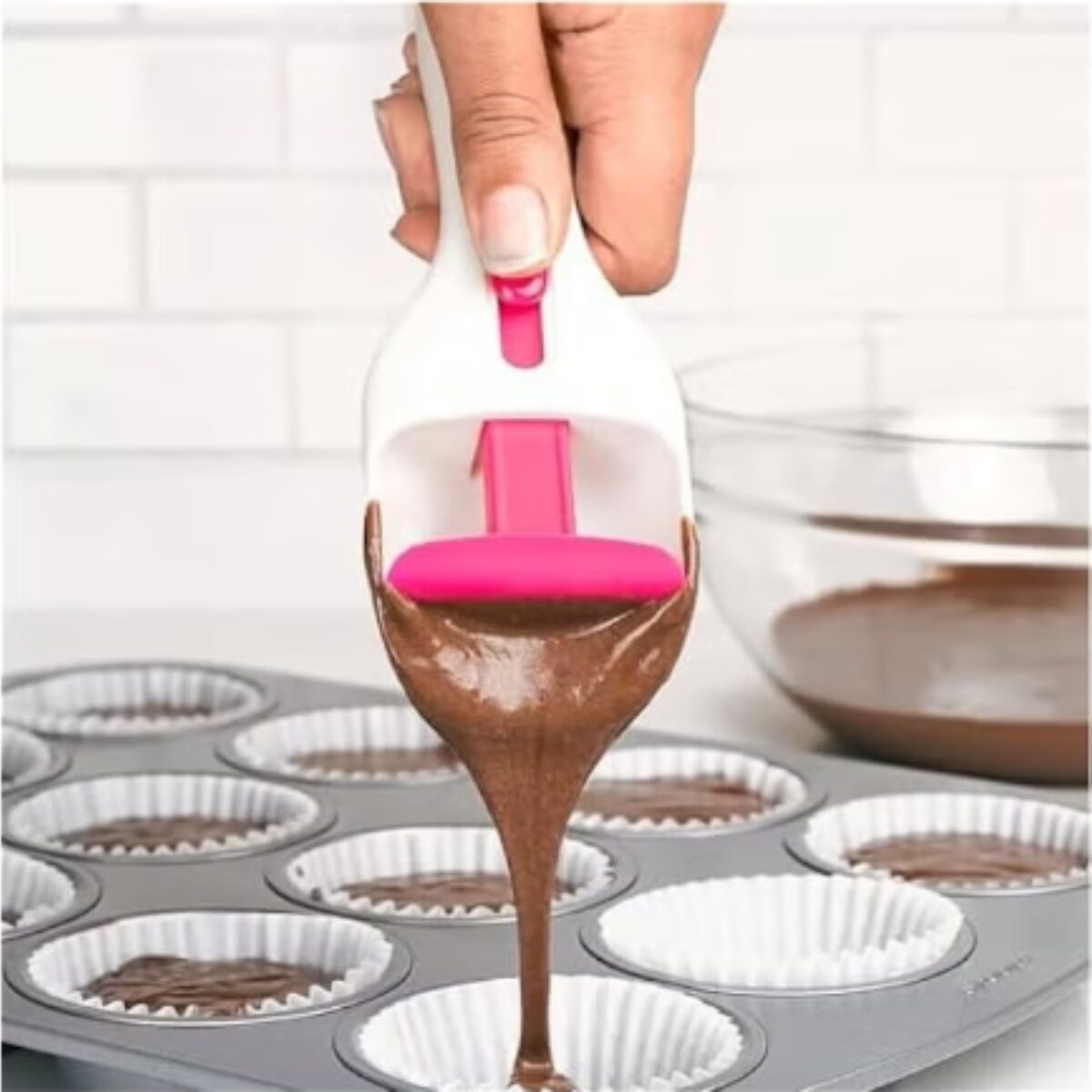 Cupcake Dispenser Scoop Chocolate Measuring Spoon Cupcake Dispenser Scoop Chocolate Measuring Spoon