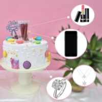 Surprise Popping Cake Stand 8 inches