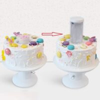 Surprise Popping Cake Stand 8 inches