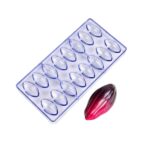 24 Cavities Cocoa Pod Polycarbonate Chocolate Mould