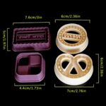4 Pcs Set Plastic Cookies Biscuit Cutter (2)