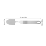 5pcs Chocolate Leaf Feather Chocolate Spatula