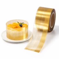 Gold Cake Collar Roll 8cm x 50m UAE