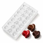 Heart Shape Polycarbonate Chocolate Mold