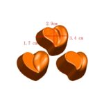 Heart Shape Polycarbonate Chocolate Mold