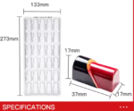 Lipstick Chocolate Polycarbonate Mold 24 Cavities 2