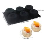 Silicone Cake Mold 6 Cavities Round 3