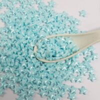 3D Star Sugar Sprinkles Blue 100g
