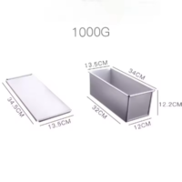 Aluminum Alloy Bread Loaf Pan 1000g