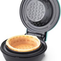 Electric Waffle Bowl Maker – 4 Inch Non Stick