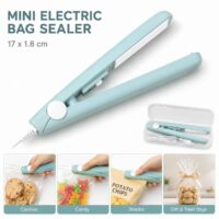 Mini Electric Bag Sealer with Crimped Pattern – 17 cm