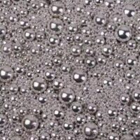 Mixed Size Edible Silver Sugar Pearls 100g
