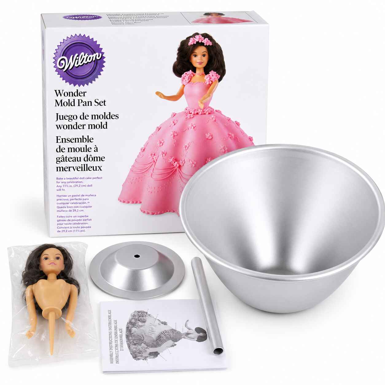 Wilton Wonder Mold Doll Cake Pan Set Wilton Wonder Mold Doll Cake Pan Set