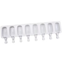 8 Cavities Popsicle Ice Cream Silicone Mold