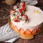 CHEFMADE 6 Round Cake Pan with Removable Bottom
