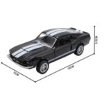 Metal Alloy Ford Mustang Car Cake Topper