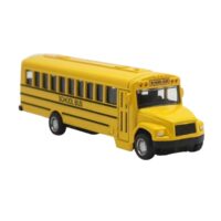 Metal Alloy School Bus Cake Topper