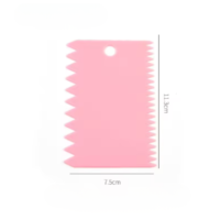 Plastic Cake Cream Scraper