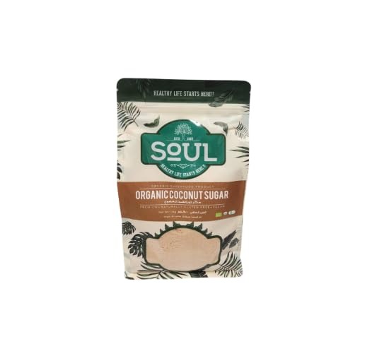 SOUL Organic Coconut Sugar 1KG SOUL Organic Coconut Sugar 1KG