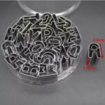 Stainless Steel Alphabet Fondant Cutter