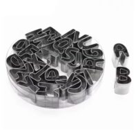 Stainless Steel Alphabet Fondant Cutter