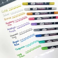 Sweet Artist Metallic Dual Tip Edible Pens