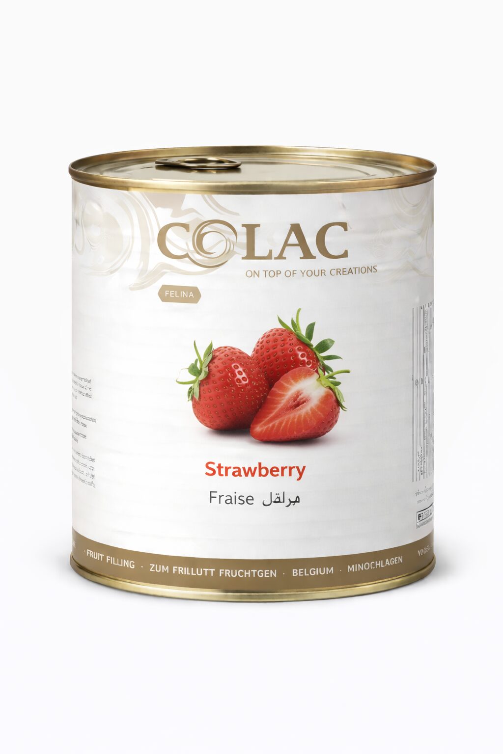 COLAC Strawberry Filling 70% 2.7kg COLAC Strawberry Filling 70% 2.7kg