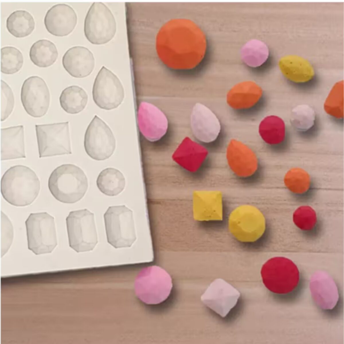 Gemstone Jewels Silicone Mold Gemstone Jewels Silicone Mold