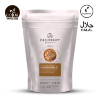 Callebaut Gold Salted Caramel Crispearls Coated with Chocolate 800 GR