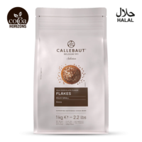 Callebaut Irregular Milk Chocolate Flakes 1Kg