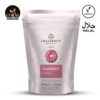 Callebaut Ruby Crispearls Coated with Chocolate 800 GR
