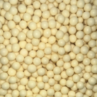 Decor Choco Rizo Crunchy Beads White 1KG