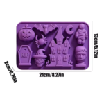 Halloween Themes Mousse Cake Silicone Mold