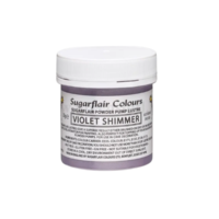 SUGARFLAIR Edible Glitter Dust Violet Shimmer 25g