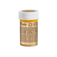 SUGARFLAIR Edible Matt Paint Treasure Gold 20G