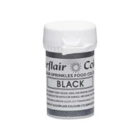 SUGARFLAIR Sugar Sprinkles Black 20g