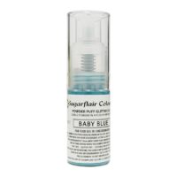 Sugarflair Powder Pump Glitter Dust Baby Blue 10G
