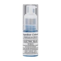 Sugarflair Powder Pump Glitter Dust Electric Blue 10G